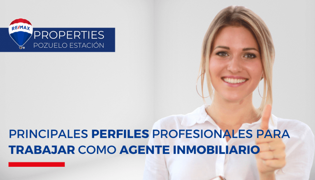 Perfiles profesionales para trabajar como agente inmobiliario